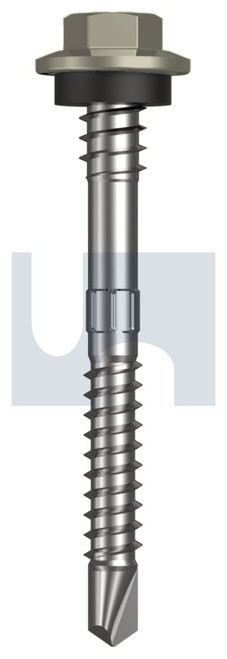 METAL SDS HEX + WASHER + Xgrip | C1022 Hardened | CL4 BU MET XGP HX S:12-14X 55