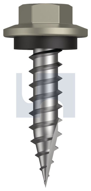 TYPE 17 HEX HEAD + WASHER | C1022 Hardened | CL4 BU T17 SEAL HX:12-11X 25 (Class 4)