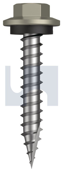 TYPE 17 HEX HEAD + WASHER | C1022 Hardened | CL4 BU T17 SEAL HX:12-11X 35 (BUSHLAND - CL4)