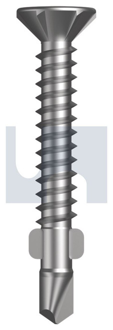 METAL WINGS COUNTERSUNK | C1022 Hardened | CL3 DW WING CSKR SQ:10-16X 35 (Class 3)