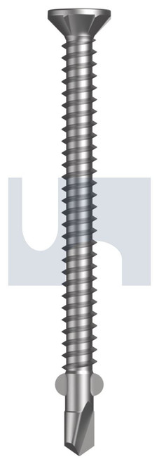 METAL WINGS COUNTERSUNK | C1022 Hardened | ZYP DW WING CSKR SQ:10-16X 60 (DOVER WHITE - ZYP)