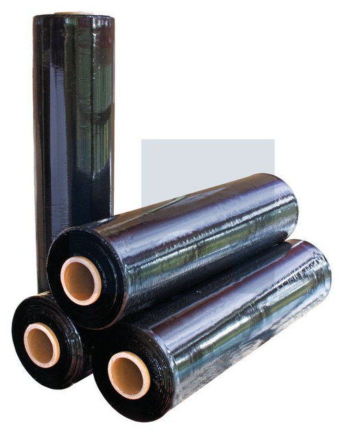 SHRINK WRAP 25um | Plastic | S/WRAP BLACK 500 X 400M X 25UM (BLACK)