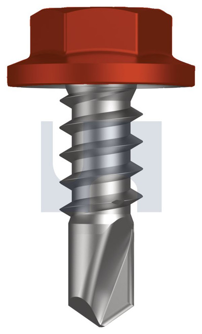 METAL SDS FLANGED HEX HEAD | C1022 Hardened | CL4 HE MET FLG HX: 8-18X 12 (HEADLAND (MAPLE) -CL4)