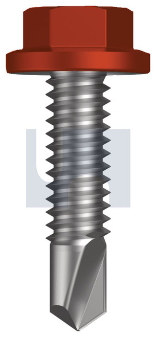 METAL SDS FLANGED HEX HEAD | C1022 Hardened | CL4 HE MET FLG HX:14-20X 25 (HEADLAND (MAPLE) -CL4)