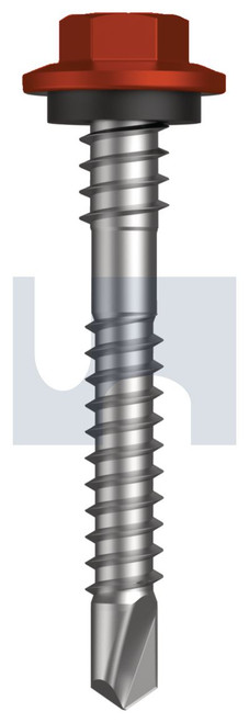 METAL SDS HEX + WASHER + XGRiP | C1022 Hardened | CL4 HE MET XGRIP HX:12-14X 43 (HEADLAND (MAPLE) -CL4)