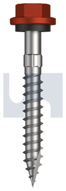 TYPE 17 HEX HEAD + WASHER | C1022 Hardened | CL4 HE T17 SEAL HX S:14-10X 50