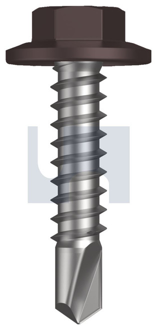 METAL SDS FLANGED HEX HEAD | C1022 Hardened | CL4 LO MET FLG HX:12-14X 25 (Class 4)
