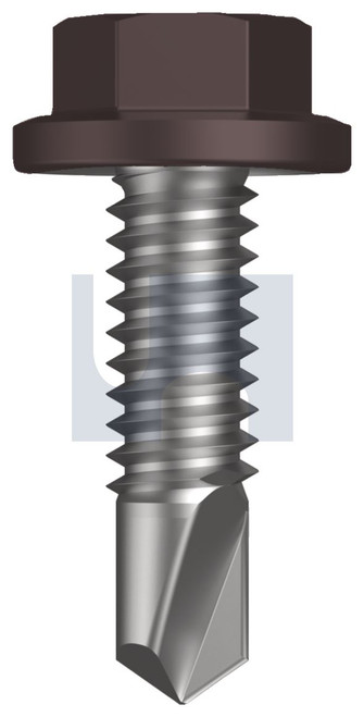 METAL SDS FLANGED HEX HEAD | C1022 Hardened | CL4 LO MET FLG HX:14-20X 22 (LOFT - CL4)