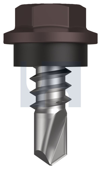 METAL SDS HEX HEAD + WASHER | C1022 Hardened | CL4 LO MET SEAL HX: 8-18X 12 (LOFT - CL4)