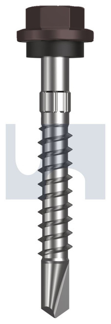 METAL SDS HEX HEAD + WASHER | C1022 Hardened | CL4 LO MET SEAL HX S:14-10X 50