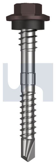 METAL SDS HEX + WASHER + Xgrip | C1022 Hardened | CL4 LO MET XGP HX S:12-14X 48