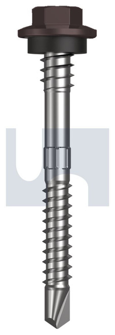 METAL SDS HEX + WASHER + Xgrip | C1022 Hardened | CL4 LO MET XGP HX S:12-14X 55