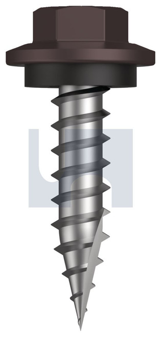 TYPE 17 HEX HEAD + WASHER | C1022 Hardened | CL4 LO T17 SEAL HX:12-11X 25 (LOFT - CL4)