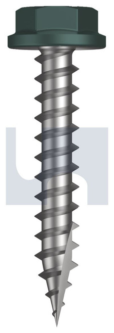 TYPE 17 FLANGED HEX HEAD | C1022 Hardened | CL4 PL T17 FLG HX:10-12X 30 (PLANTATION - CL4)