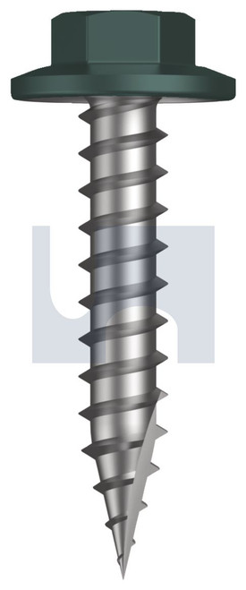 TYPE 17 FLANGED HEX HEAD | C1022 Hardened | CL4 PL T17 FLG HX:12-11X 30 (PLANTATION - CL4)
