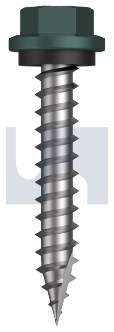 TYPE 17 HEX HEAD + WASHER | C1022 Hardened | CL4 PL T17 SEAL HX:14-10X 40