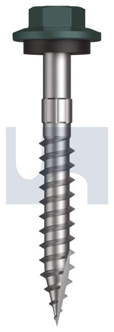 TYPE 17 HEX HEAD + WASHER | C1022 Hardened | CL4 PL T17 SEAL HX S:12-11X 45 (Class 4)