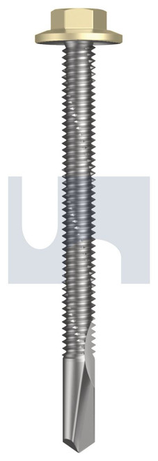 s500 SDS FLANGED HEX HEAD | C1022 Hardened | CL4 SA S500 FLG HX:12-24X 65 (SANDBANK (STRAW) -CL4)