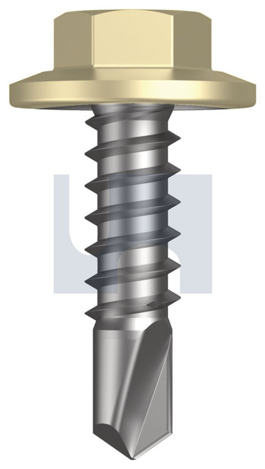 METAL SDS FLANGED HEX HEAD | C1022 Hardened | CL4 SA MET FLG HX:12-14X 20 (Class 4)