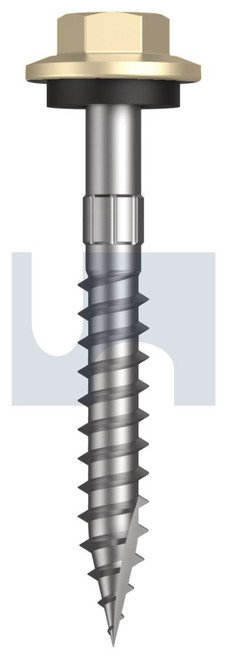 TYPE 17 HEX HEAD + WASHER | C1022 Hardened | CL4 SA T17 SEAL HX S:12-11X 45 (SANDBANK (STRAW) -CL4)