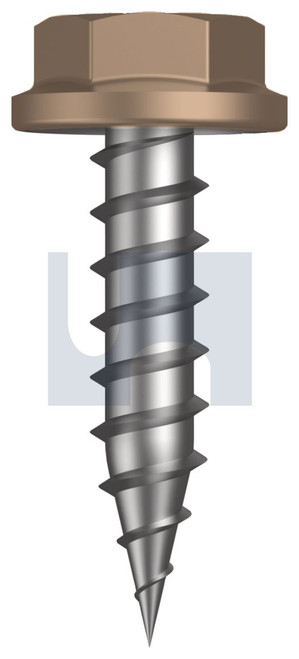 NEEDLE PT SDS FLANGED HEX | C1022 Hardened | CL4 ST NP FLG HX:10-12X 20 (STONE - CL4)