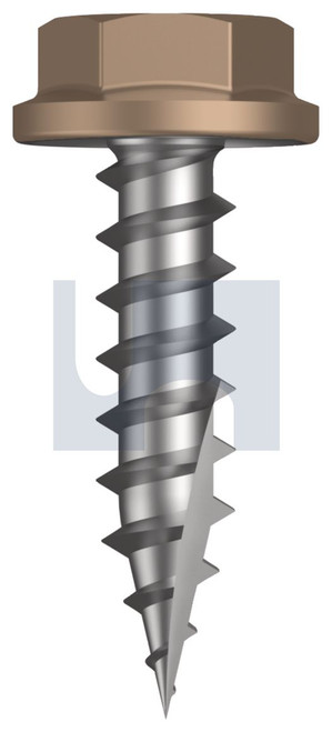 TYPE 17 FLANGED HEX HEAD | C1022 Hardened | CL4 ST T17 FLG HX:10-12X 20 (STONE - CL4)