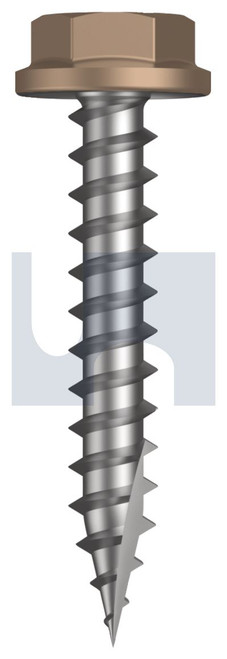 TYPE 17 FLANGED HEX HEAD | C1022 Hardened | CL4 ST T17 FLG HX:10-12X 30 (STONE - CL4)