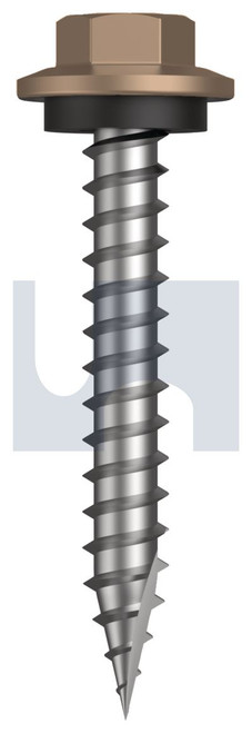 TYPE 17 HEX HEAD + WASHER | C1022 Hardened | CL4 ST T17 SEAL HX:12-11X 40
