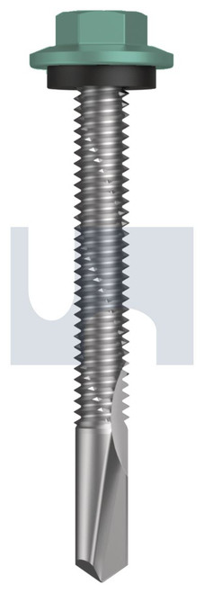s500 SDS HEX HEAD + WASHER | C1022 Hardened | CL4 WI S500 SEAL HX:12-24X 50 (WILDERNESS (RIVERGUM) -CL4)