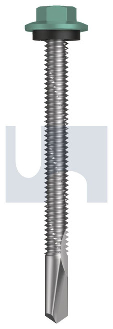 s500 SDS HEX HEAD + WASHER | C1022 Hardened | CL4 WI S500 SEAL HX:12-24X 65 (WILDERNESS (RIVERGUM) -CL4)