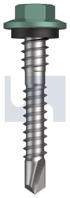 METAL SDS HEX + WASHER + XGRiP | C1022 Hardened | CL4 WI MET XGRIP HX:12-14X 37 (WILDERNESS (RIVERGUM) -CL4)