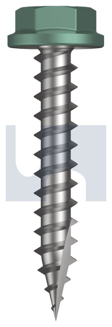 TYPE 17 FLANGED HEX HEAD | C1022 Hardened | CL4 WI T17 FLG HX:10-12X 30 (WILDERNESS (RIVERGUM) -CL4)