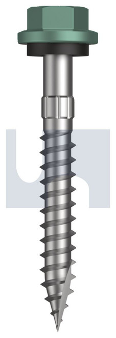 TYPE 17 HEX HEAD + WASHER | C1022 Hardened | CL4 WI T17 SEAL HX S:14-10X 50 (WILDERNESS (RIVERGUM) -CL4)