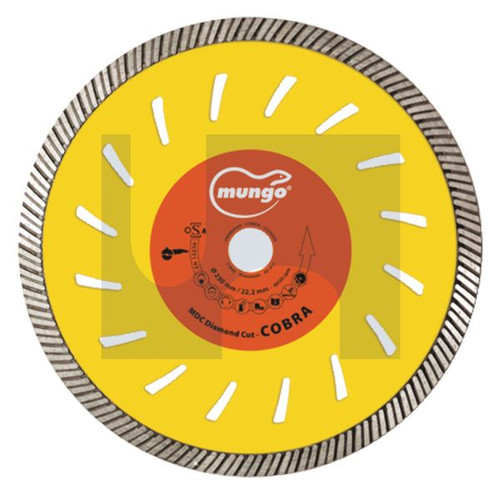 MDC COBRA DIAMOND BLADE | Diamond Blade | MDC COBRA: 125 X 22.2