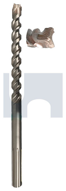 MHX-T DRILL BIT | High Speed Steel | MHX-T DRILL BIT:12 X 340/200 (SDS-MAX 3-CUTTER)