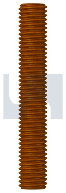 SAMPSONROD | ISO Property Class 8.8 | WSTL 8.8 DIN976 A/T: M36X 1MTR (Weathering Steel)