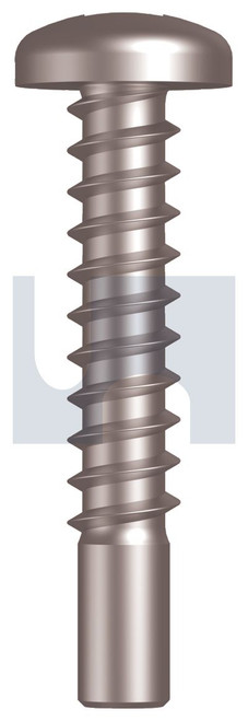 SELF-TAPPER PAN SQ PILOT PNT | 410 Stainless | 410 STS PAN SQ: #06 X  3/4