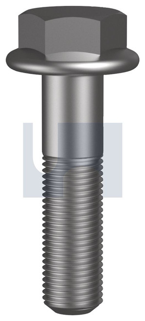 FLANGED HEX BOLT NO SERRATIONS | SAE Grade 8 | PLN G8 FL BOLT: 1/2UNF X 2-1/2 (PLAIN)