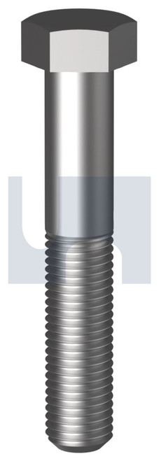 HEX BOLT | ISO Property Class 8.8 | PLN 8.8 BOLT: M12-1.25 X  60 (PLAIN)