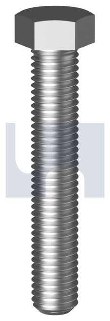 HEX SET SCREW | 316 Stainless | A4-70 S/SCREW DIN933:M14 X 40 (316 STAINLESS)