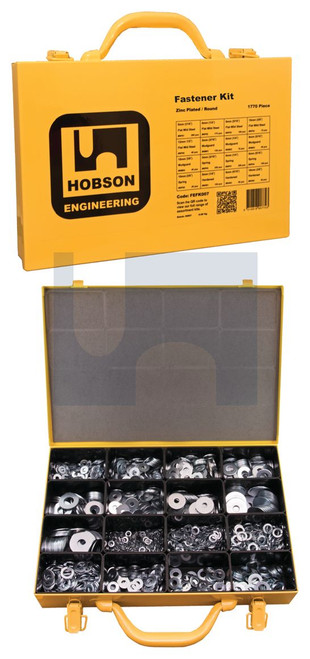 WASHER | Mild Steel | Z/P WASHER ASSORT KIT: M5-12