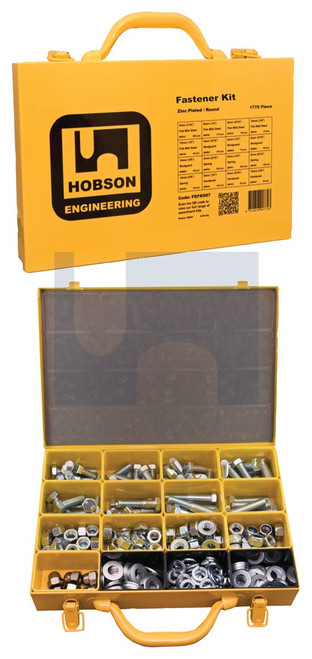 BOLT NUT WASHER (SET SCREW) | ISO Property Class 8.8 | Z/P 8.8 B-N-W ASSORT KIT: M12 (ZINC PLATE)