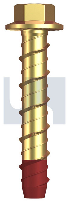 XBOLT - HEX FLANGE HEAD | Carbon Steel | ZYP XBOLT HEX: M8  X 100 (ZINC YELLOW PASSIVATE)