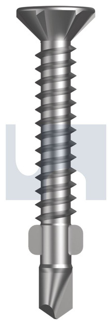 METAL WINGS COUNTERSUNK | C1022 Hardened | CL3 WING CSKR SQ:10-16X 45 (Class 3)
