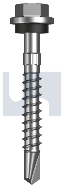METAL SDS HEX HEAD + WASHER | C1022 Hardened | CL4 MET SEAL HX S:14-10X 50 (CLASS 4)