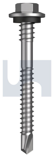 METAL SDS HEX + WASHER + XGRiP | C1022 Hardened | CL4 MET XGRIP HX:12-14X 53 (CLASS 4)