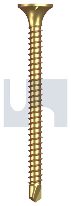 METAL SDS BUGLE HEAD | C1022 Hardened | ZYP MET BB PH: 6-20X 45 (Zinc Yellow Passivate)