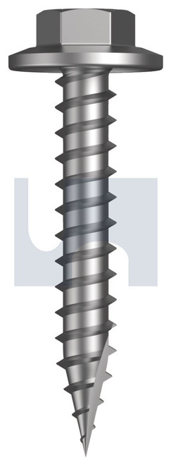 TYPE 17 FLANGED HEX | C1022 Hardened | CL4 T17 FLG HX:12-11X 35 (Class 4)