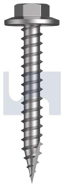 TYPE 17 FLANGED HEX | C1022 Hardened | CL4 T17 FLG HX:12-11X 40 (Class 4)