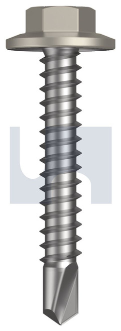 METAL SDS FLANGED HEX HEAD | C1022 Hardened | CL4 DU MET FLG HX:12-14X 35 (DUNE - CL4)